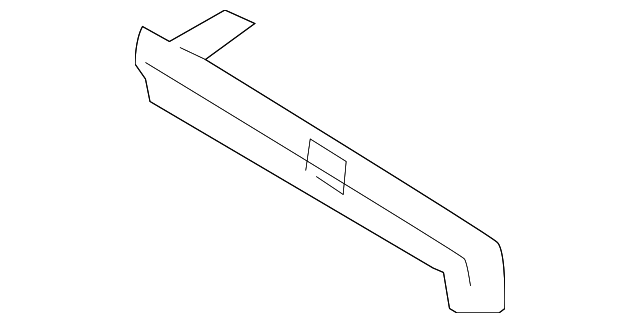 65251-4D500 Деталь REAR CROSSMEMBER