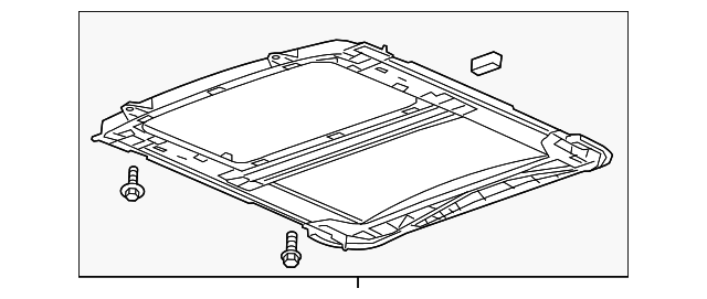 22921961 Деталь SUNROOF FRAME