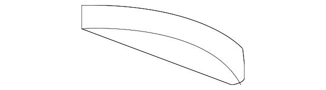 22823455 Деталь SUNSHADE GUIDE, LEFT