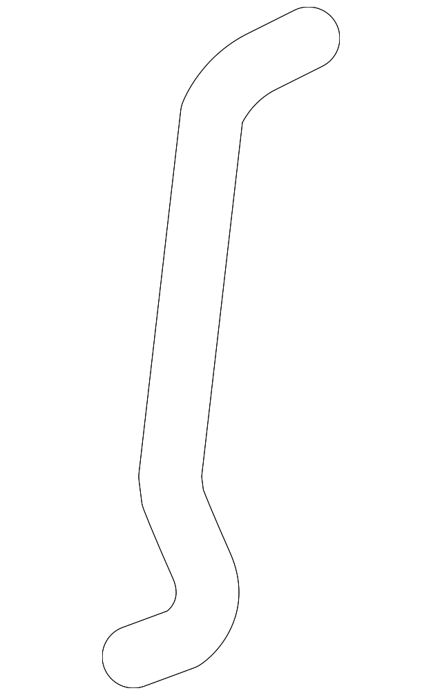 16572-0P140 LOWER HOSE