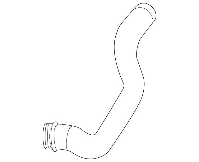 7P0-145-738-B LOWER HOSE, RIGHT