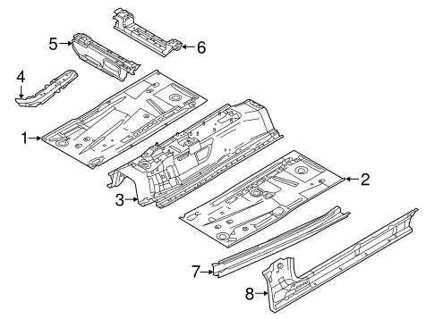 CX-5 FLOOR & RAILS