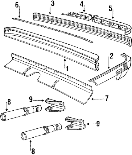M6 REAR BUMPER 2