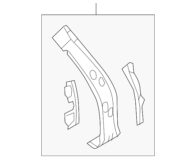 25949777 Деталь INNER REINF, LEFT