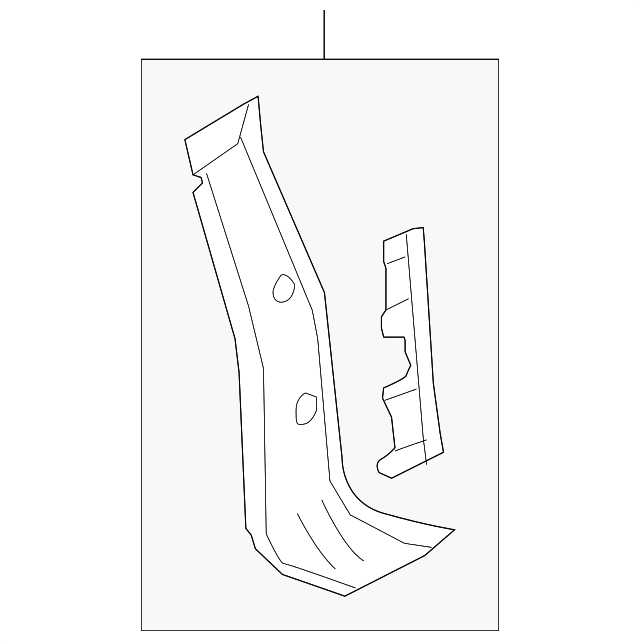22805470 Деталь INNER REINF, RIGHT