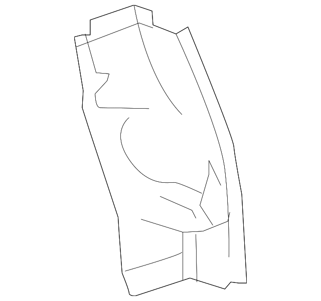20905328 Деталь SIDE FRAME, RIGHT
