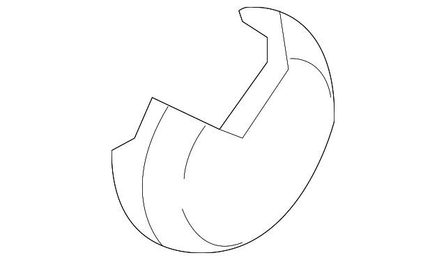 DF71-88-4E5-02 Деталь LEVER COVER, LEFT