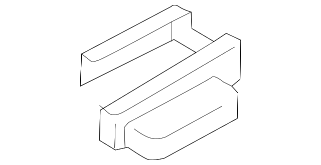 DJ01-57-054-02 Деталь RR END TRACK CVR, LEFT