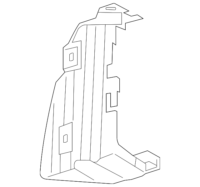 81519-47060 Деталь TURN SIGNAL LAMP BRACKET, RIGHT