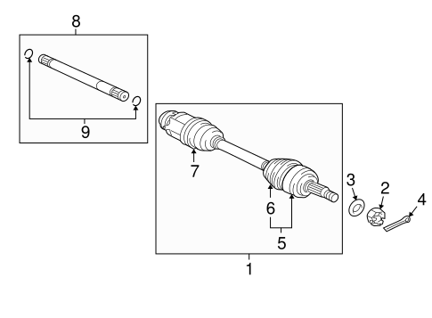 Lancer DRIVE AXLES
