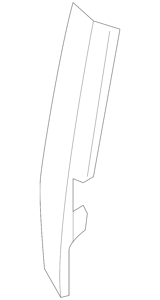 96445637 Деталь SIDE TRIM, LEFT