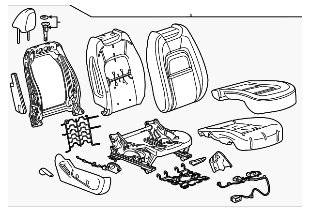 23360110 Деталь SEAT ASSY