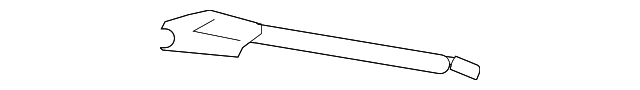 8H0-871-989-A Деталь TENSION CABLE GUIDE, LEFT