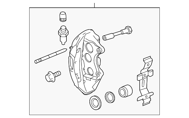 20982719 Деталь CALIPER, LEFT