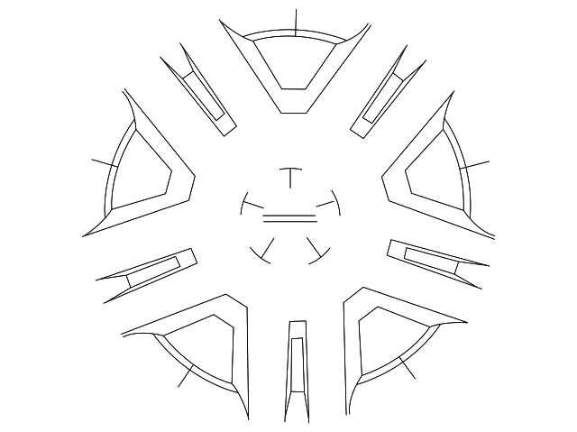 1SZ55PAKAB Деталь WHEEL COVER
