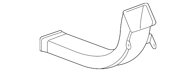 9047366 Деталь CENTER DUCT