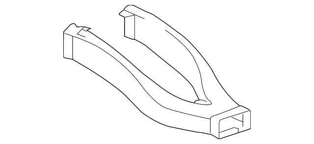 9021154 Деталь CENTER DUCT
