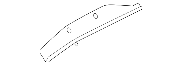 23445313 Деталь INNER RAIL REINFORCEMENT, RIGHT