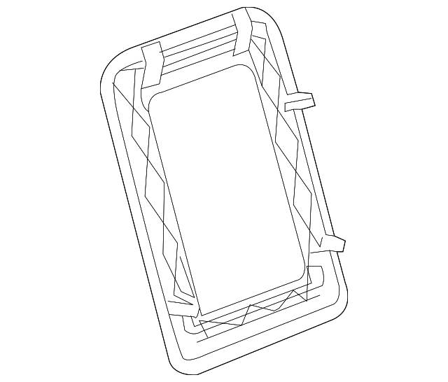 15265377 Деталь SEAT BACK PANEL