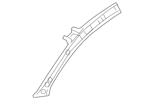 3C8-810-411 Деталь RAIL REINF, LEFT