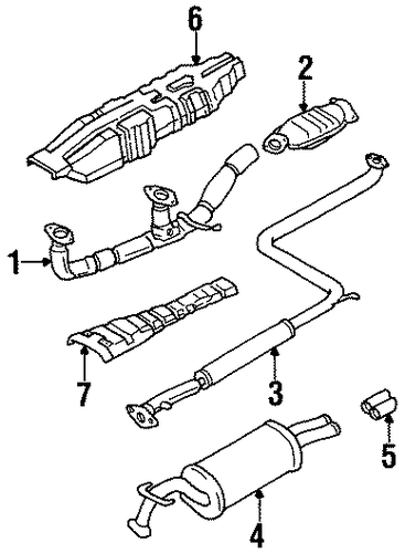Sonata EXHAUST COMPONENTS