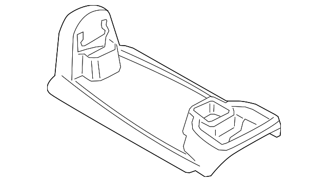 51-16-9-805-536 Деталь CONSOLE BODY