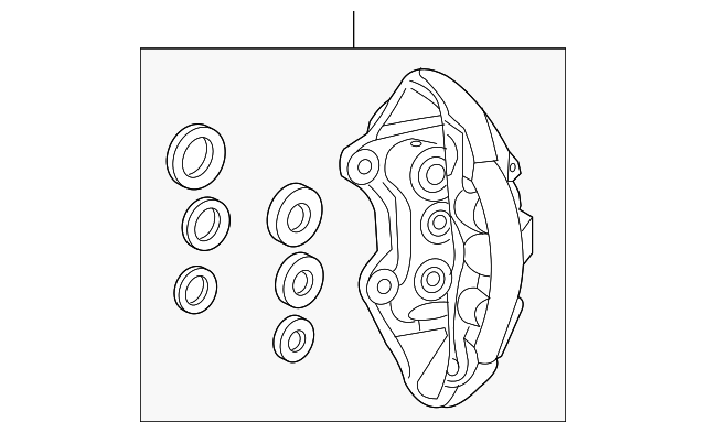 47730-0W030 Деталь CALIPER ASSY, RIGHT