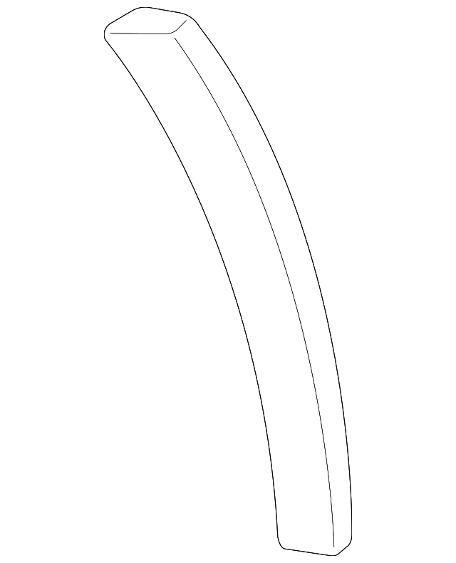 YL8Z-7829164-CAB Деталь WHEEL OPNG MLDG, RIGHT