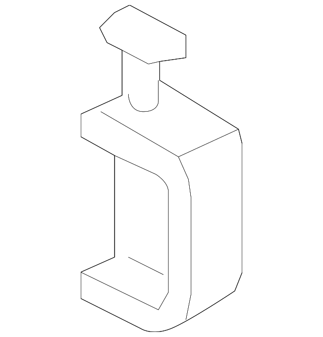 5L8Z-17D942-AB Деталь ABSORBER BRACKET