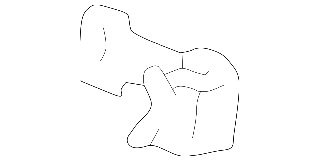 75049-35070 Деталь WHEEL OPNG MLDG CLIP, RIGHT