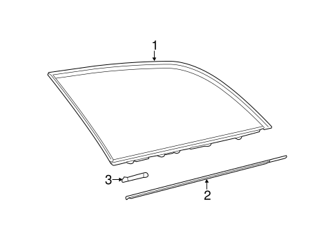 E350 GLASS & HARDWARE