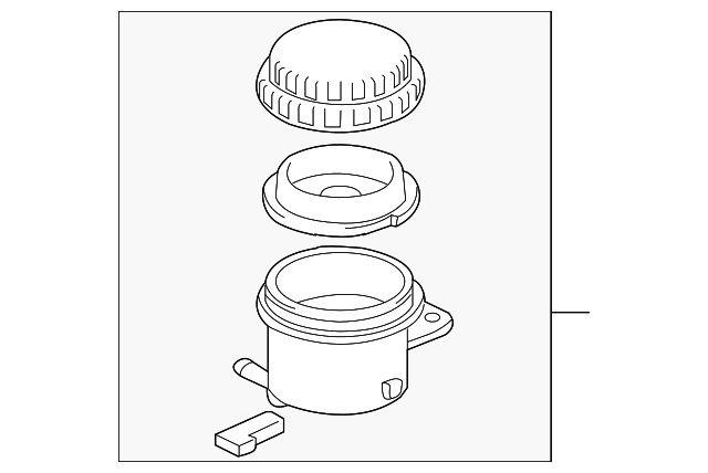 MR569686 Деталь RESERVOIR ASSY