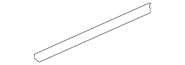 5054171AG Деталь LOWER W'STRIP, LEFT