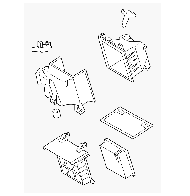 17700-0P096 Деталь AIR CLEANER BODY