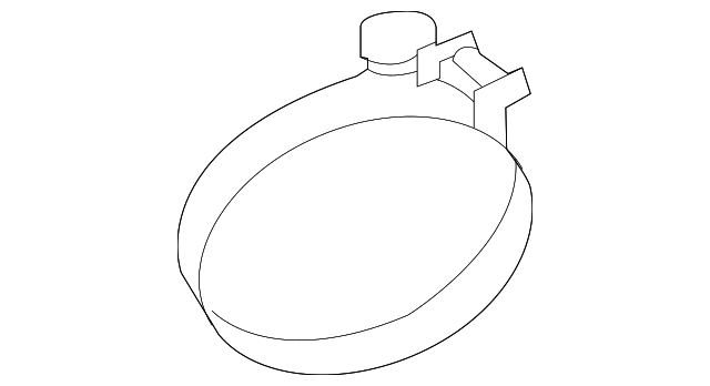 90460-93002 Деталь INTAKE HOSE CLAMP