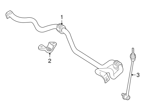 S350 STABILIZER BAR & COMPONENTS