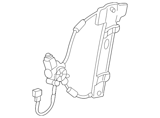 72210-S04-A04 Деталь REG ASSY,R FR DOOR