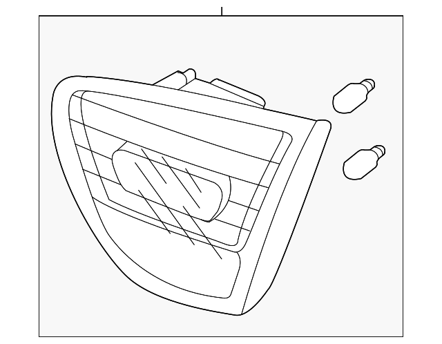 92403-2H000 Деталь TAIL LAMP ASSY, LEFT