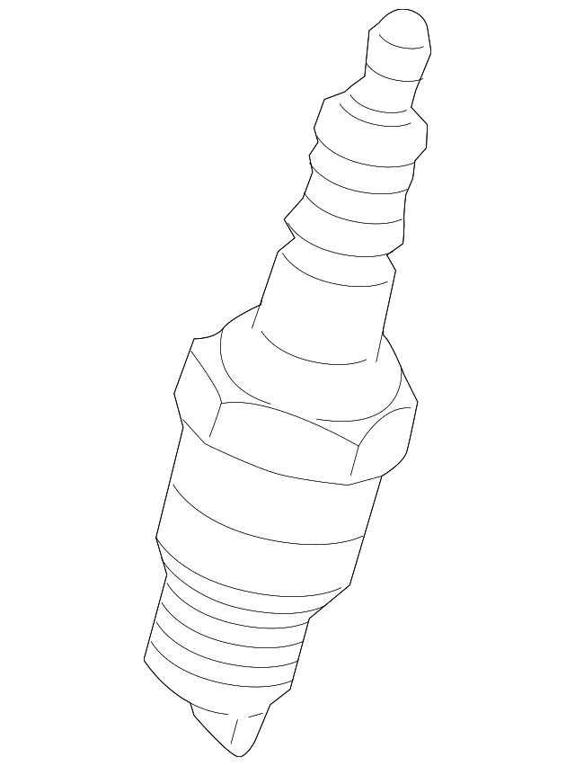 19301814 SPARK PLUG, RIGHT