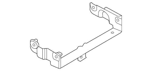 BHP2-66-9B1B Деталь RADIO LOWER BRACKET