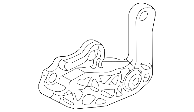 BP4S-39-010E Деталь UPPER BRACKET