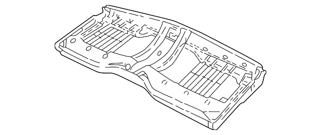 12476716 Деталь SEAT FRAME