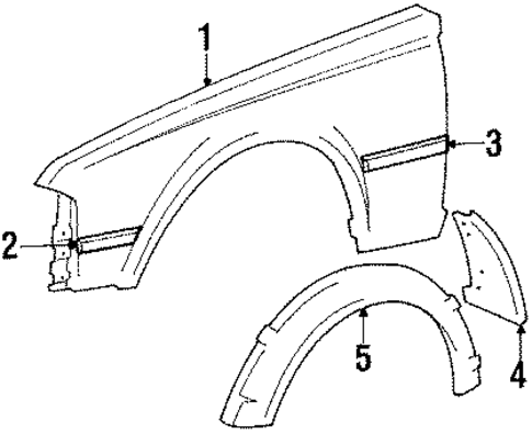 Celica FENDER & COMPONENTS