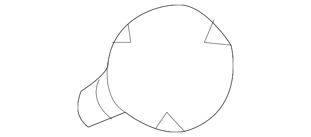 90356-3NF0A Деталь LIFT GATE GLASS HOLDER, RIGHT