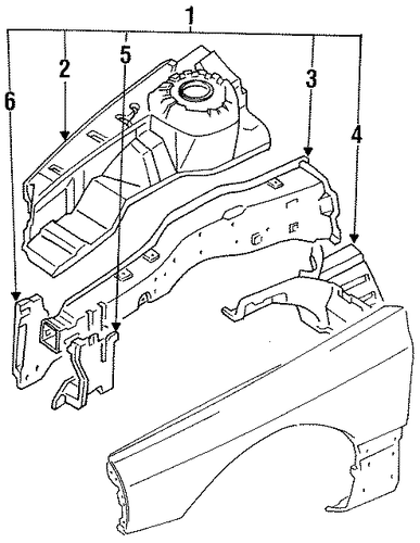 Stealth INNER STRUCTURE & RAILS
