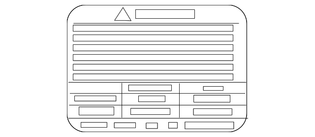97699-3K000 Деталь AC LABEL