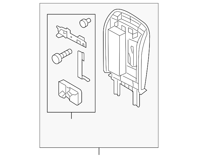 4H4-864-205-BA2 Деталь ARMREST