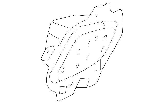 4H4-863-351-A Деталь POWER OUTLET, LEFT
