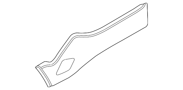 4H4-863-456-BC3 Деталь SIDE TRIM, RIGHT