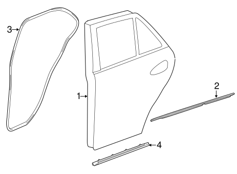 ML350 DOOR & COMPONENTS 2